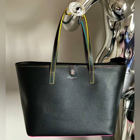 Kurt Geiger Bags Kurt Geiger Richmond Rainbow Trim Shopper Poshmark